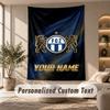 Tapiserie Nume Personalizat Text, Tapiserie de Agățat pe Perete Decor Cameră CasăFC Zürich