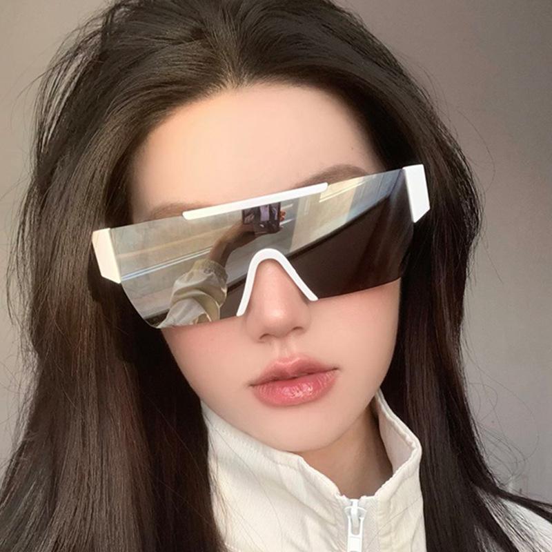 Big Size Outdoor Sunglasses Square Shape High Quality Wind Proof Ladies Sun Glasses Bicycling Mountaineering Men Sun Glass