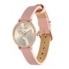 Authorized Dealer Olivia Burton Watch Ladies Ob24000018 Signature 28mm Bee Ultra Slim Carnation Gold Brushed Leather Strap Watch [OLIVIA BURTON] &