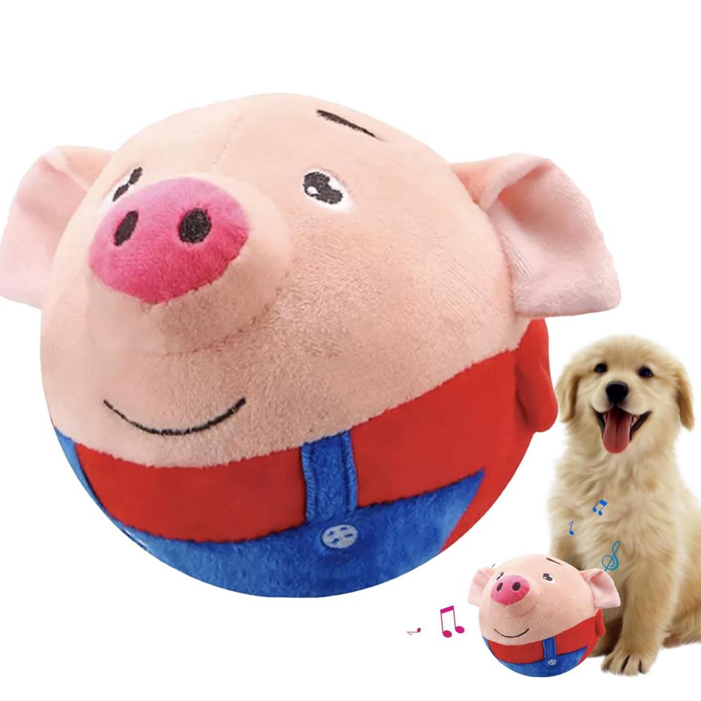 Active Moving Pet Plush Toy, Interactive Dog Toy, Talking Movable Dog Toy, Electronic Dog Toy, Bounce Boredom Toy For Cats And Dogs