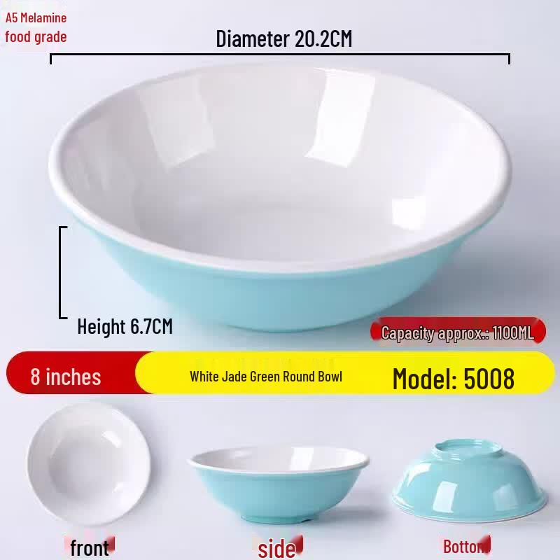 Commercial Melamine Round Noodle Bowl