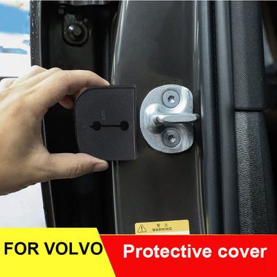 Couvercle de protection de boucle de verrouillage de porte de voiture Pour volvo XC60 XC90 S90 V90 XC40 S60 V60 Décoration intérieure
