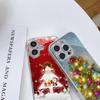 Ae114 Merry Christmas Christmas Tree Art Electroplated Glass Phone Cases for Samsung S25 Ultra iPhone 16 Xiaomi Redmi Lens Full Protection Back Cover