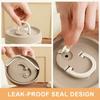 Leakproof Lunch Box with Air Valve Stainless Steel Thermal Food Container for School Work Picnic 6.5x11.5cm 9x11.5cm