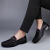 Luxury Brand Genuine Leather Men Shoe Soft Crocodile Style Moccasins Mens Loafers Comfort Male Flats 2024 Driving Business Shoes
