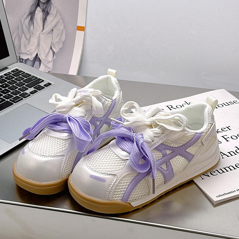 99 Women's Spring and Summer New Mesh Versatile Hugh Fashion Soft Sole Easy To Wear Breathable Sports Shoes