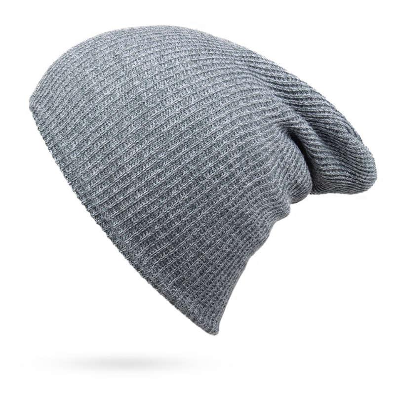 Winter Beanies Knitted Hat Warm Caps Baggy Winter Hats Skullies & Beanies