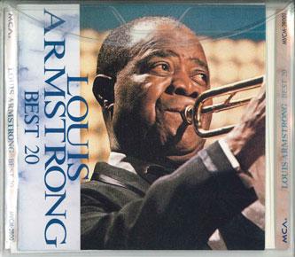 CD LOUIS ARMSTRONG Louis Armstrong Best20 MVCM28001 MCA Japan ObiJazz Gebraucht