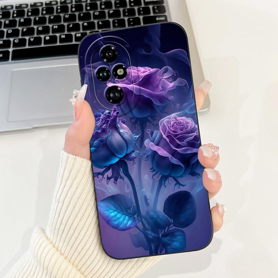 For Honor 200 Pro Case ELP-AN00 New Luxury Candy Painted Cover Shockproof Phone Case For Honor 200 Lite Honor200 Pro Soft Fundas