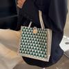 Linen Portable Bento Bag Japanese Small Satchel Going Out Fashionable Work Small Bag Environmentally Friendly Lunch Box Bag