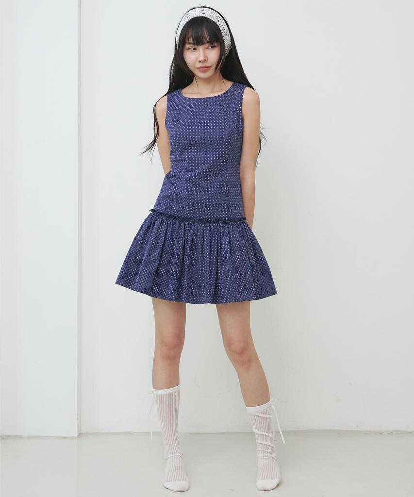 Ratsyu Lotsyou_Darlene Mini Dress Navy