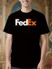 FedEx 100% Cotton Tshirt - Casual Short Sleeve Crew Neck ...
