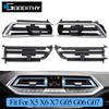 Auto vorne links rechts Mitte AC Vent Grille Klimaanlage Klinge Slider Clip Reparatur Kit für BMW X5 G05 X6 G06 X7 G07 64119458543