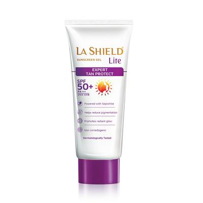 La Shield Lite SPF 50 PA+++ Mineral Sunscreen Gel 50g | Oil-Free Broad Spectrum Sun Protection | No White Cast | Dermatologist Prescribed