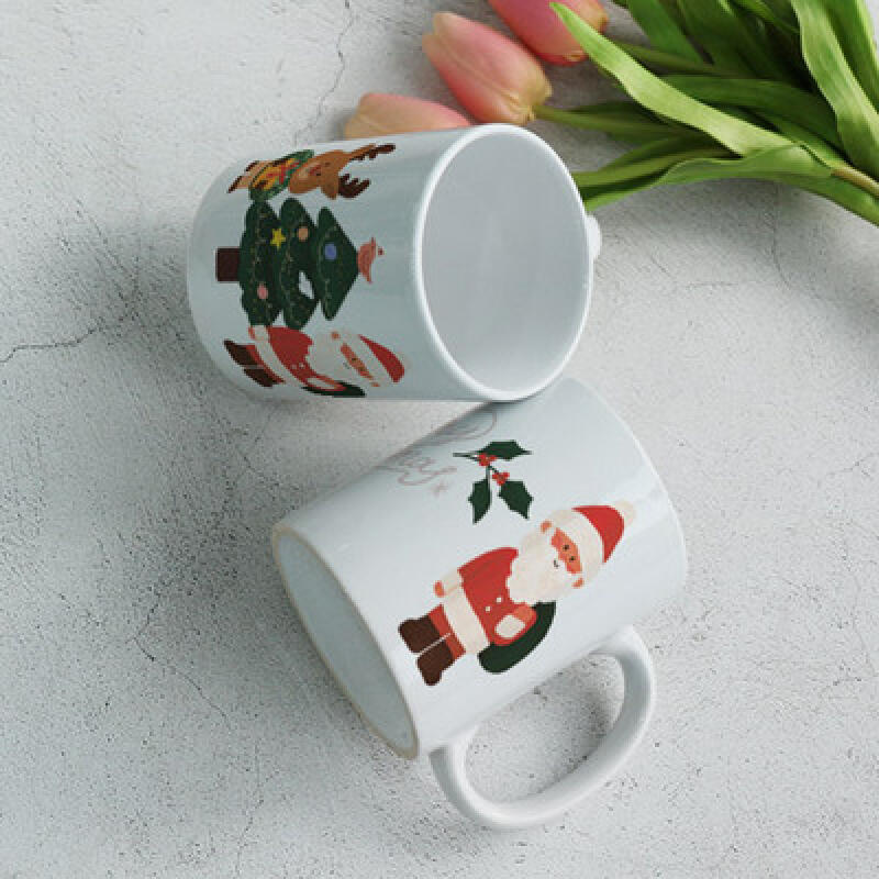 Tb845-Caneca de Design 2p Papai Noel e Rudolph