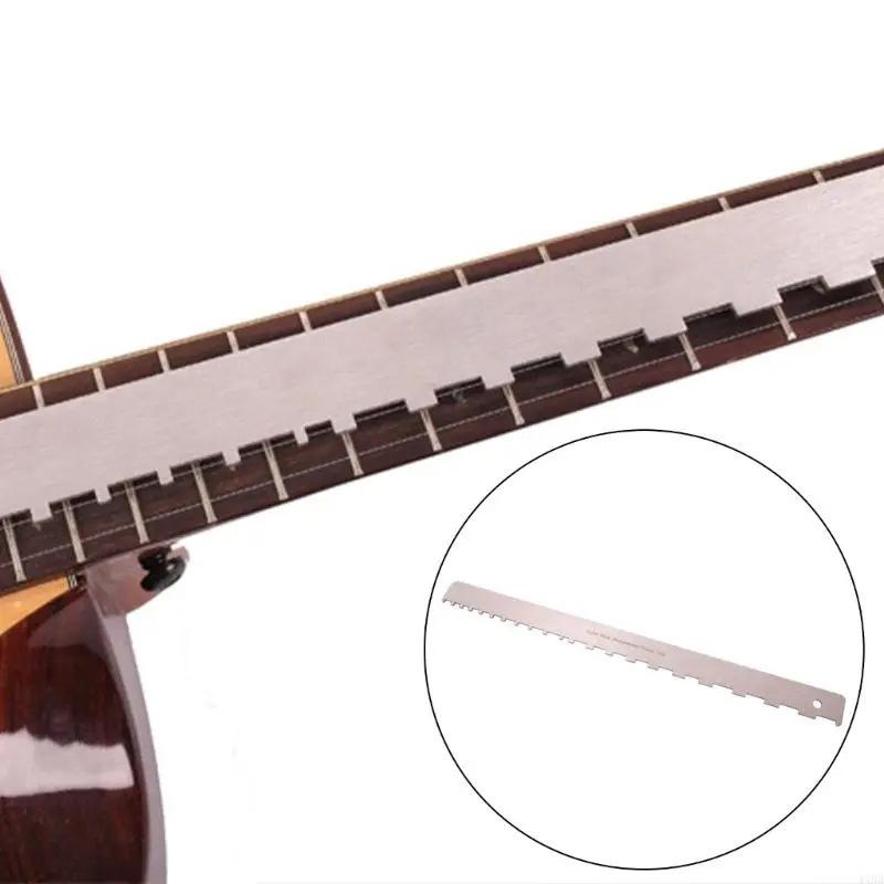 Guitar Polishing and Sanding Tools Guitar Neck Gauge Guitar File Guitar Neck Notch Gauge Guitar Measuring Ruler