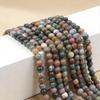 Seven-Color Natural Indian Agate Beads for DIY Jewelry Accessories - Bracelets & Necklaces