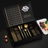410 Edelstahl Portugiesisches 24-teiliges Besteckset mit Geschenkbox