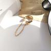 LATS Simple Punk Chain Ear Cuff for Women Clip on Earrings Gold Ear Cuff Non-Piercing Earring Trendy Jewelry Gift