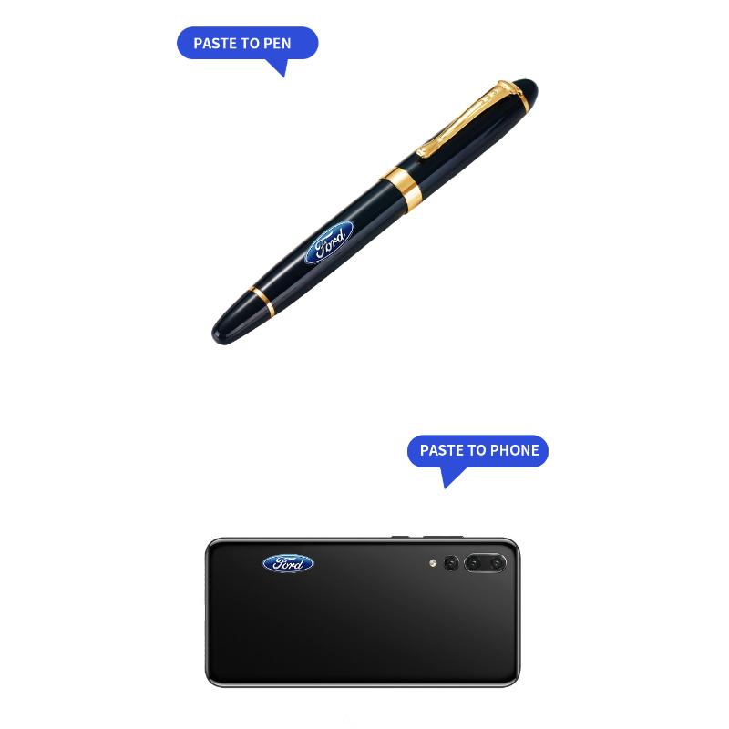 Stylizacja Samochodu 3D Stop Metal Motocykl Emblemat Odznaka Naklejka Dla Ford Focus Mk3 Fiesta Ranger Fusion Mondeo Mustang Fusion Kuga Ecosport