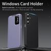 For Samsung Galaxy A16 A56 A55 A17 A37 A57 Smart Window Case, APP Wake Up/Sleep, Wallet Phone Protect Cover Card Pocket Holder Case