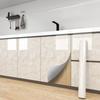 Pvc Pearl Film Water-Repellent Wall Cover Room Do-It-Yourself Self-Adhesive White/Blackwardrobe Kitchen High Gloss Paste Furniture Wall Decals