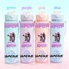 750ml KPop Demon Hunters Gradient Straw Water Bottle Portable High-Capacity Cup Easy-clean Reusable Designed for Office School Outdoor