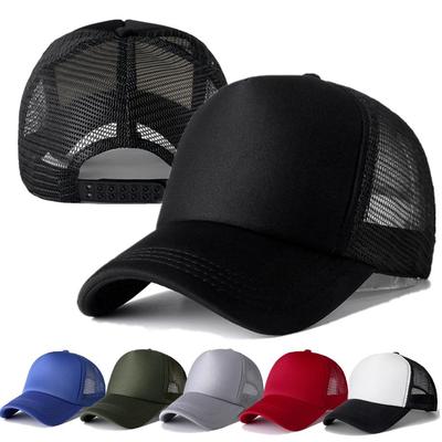 Unisex kepuraitė atsitiktinė paprasto tinklinio beisbolo kepurė Reguliuojamos „Snapback“ kepurės moterims, vyrams „Hip Hop Trucker“ kepuraitė