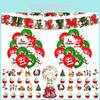 Merry Christmas Party Supplies For Indoor And Outdoor Occasions Perfect For Kids' And Adults' Parties