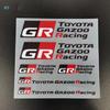 Car Stickers Styling Vinyl Graphics Stripes Car Door Front File Visor Window Decorate For Toyota Gr Sport C-Hr Rav4 Avensis TRD