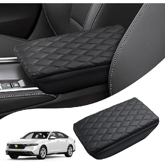 Autorder Center Console Cover For -2025 2026 Honda Pilot/ 2024-2026 Ridgeline Passport Accessories Armrest Cover Anti-Scratch Middle Console Pad