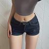 Women's Low Waist Sexy Denim A-Line Shorts - Summer American Style