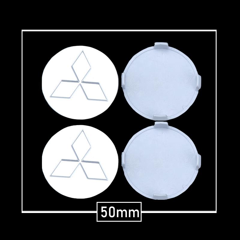 Bouchons de Moyeu de Roue de Voiture 50/54/58/60/81mm pour Mitsubishi ASX EVO Lancer Montero Mirage Outlander L200 Eclipse Cordia YG2