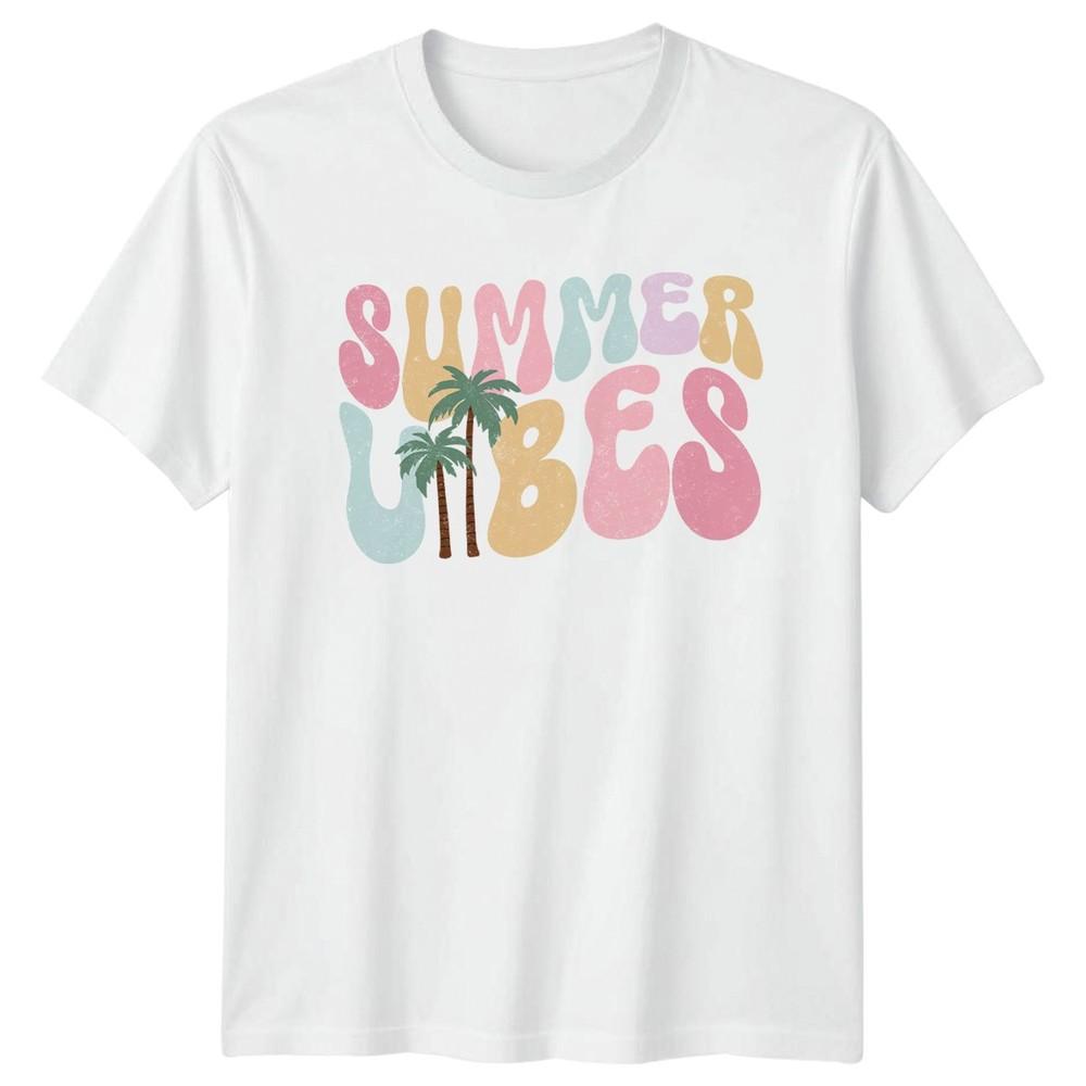 Summer Vibes TShirt Beach Tropical Gift For Him And Her