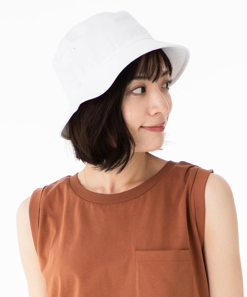 New Era Twill Cotton Bucket Hat BUCKET-01 White Outdoor Fisherman Bucket Hat L/XL Unisex 25J
