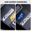 USB HUB Fast Charging Expansion Dock 65W Type-C for Tesla Model Y Launch Juniper 2026 Model 3 Highland 2026-2026 Central Control
