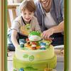 Elektrisches Musik hüpfendes Frosch Spin Spielzeug für Kinder mit Sprachsteuerung und Eltern-Kind-Interaktion