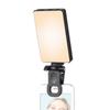 Clip-on LED Video Light  Selfie Light 2500K-9000K with Battery for Iphone Samsung Huawei Smartphones Live Streaming Selfie