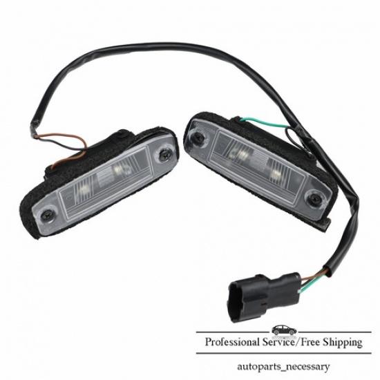 92501-2P000 For 2011-13 Kia Sorento Rear License Plate Lamp Light Kit LH+RH