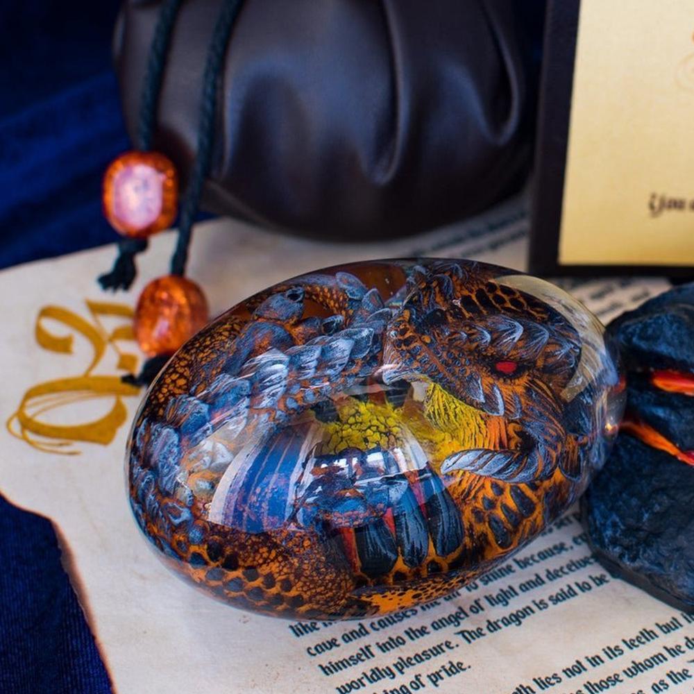 Dragon Egg Resin Handicrafts Lava Dragon EggsDinosaur Egg Decorative Ornaments
