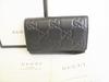 Authentic Guccissima Black Leather 6 Pics Key Cases #8976  Open Box