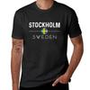 Tricou cadou Stockholm Suedia haine kawaii îmbrăcăminte estetică pachet tricouri bărbați
