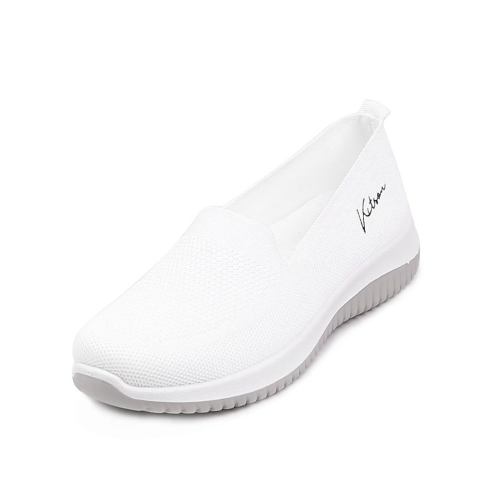 Kitson Aria Slip-On White