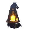 Wooden Candle Holder Pendant  Creative Home Decoration Display Rack Wooden Handicrafts  Indoor Decoration