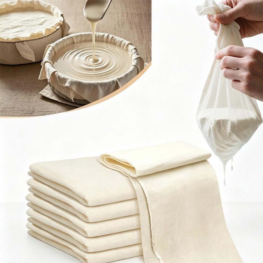 Reusable Reusable Cheesecloth Washable Food Filtering Cloth Soy Milk Filtering