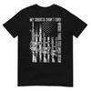 I miei diritti non finiscono dove iniziano i tuoi sentimenti T-shirt Bandiera USA Pistola