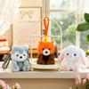 Plush Animal Keychain With Scented Granules For Kids And Collectors