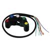 LMoDri 5 button Motorcycle switch 7/8" 22mm Handlebar Switches Headlight Hazard Brake Fog Lights ON-OFF Buttons ATV Scooter