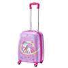 Kinder-Gepäckset, 5-teilig, 45,7 cm Hartschalen-Rollkoffer mit Rucksack & U-förmigem Kissen, Einhorn-Kinder-Handgepäckset, Urlaub