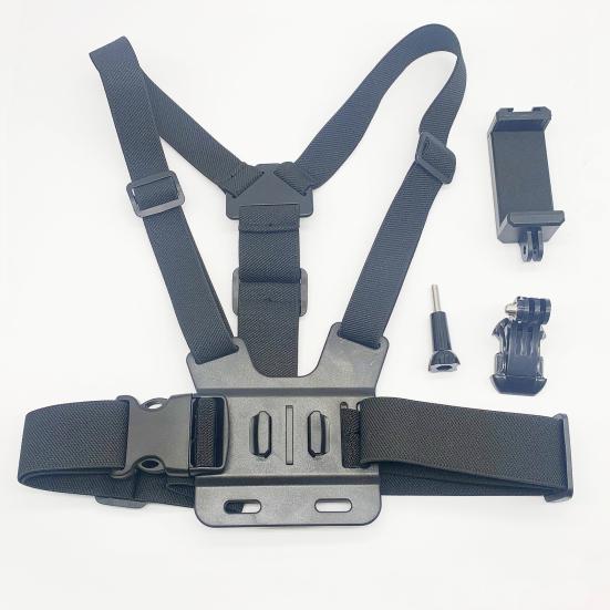 Phone Mount Holder Chest Strap Action Camera Bracket Adjustable Easy